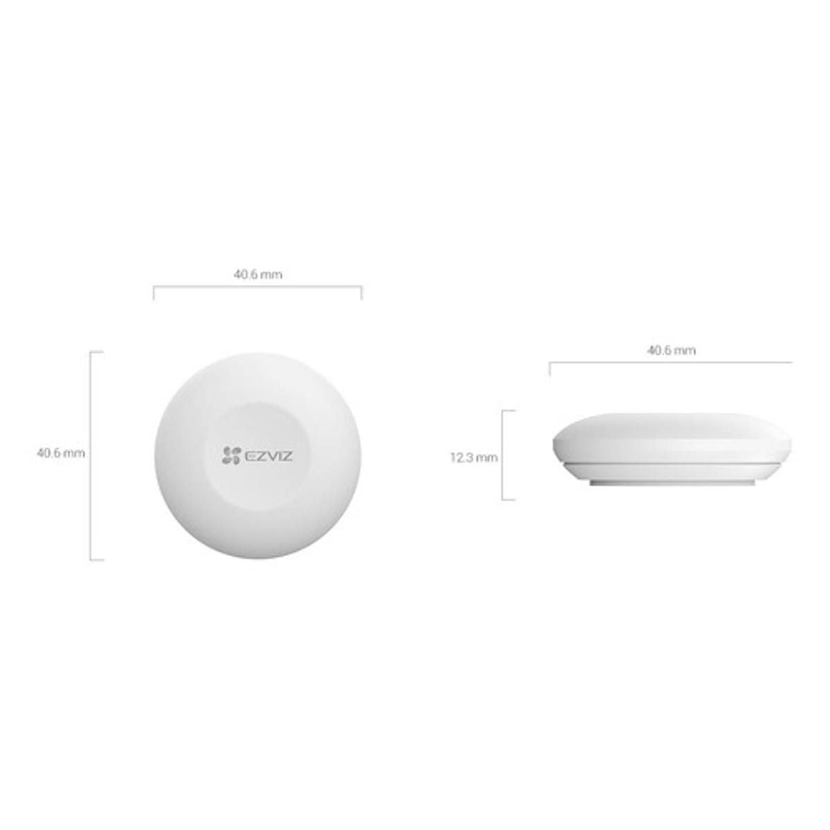 Boton de Pánico Inteligente Ezviz T3C para kit de alarma - GRUPO CONTROL - CS-T3C-A0-BG - BOTON DE PANICO