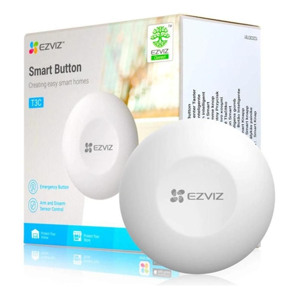 Boton de Pánico Inteligente Ezviz T3C para kit de alarma - GRUPO CONTROL - CS-T3C-A0-BG - BOTON DE PANICO
