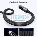 Cable Cargador Ugreen Uno Usb-c Carga Rápida 100w 480mbps 1m Negro - GRUPO CONTROL - L509-35501 - CABLE DE CELULAR
