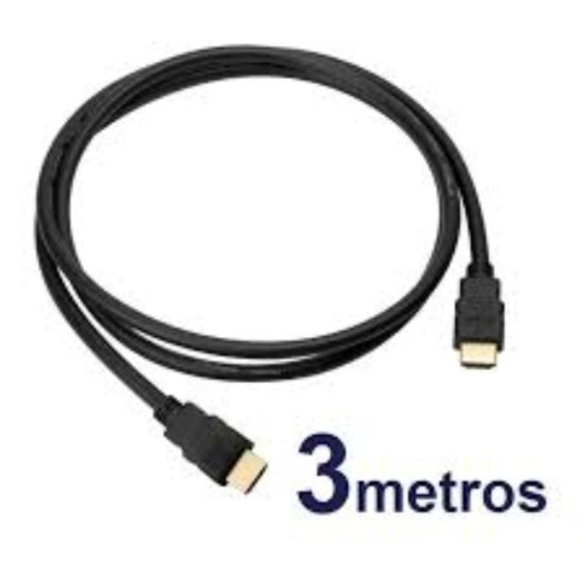 Cable HDMI 3 Metros Alta Definición - GRUPO CONTROL - HDMI3MT - CABLE DE VIDEO