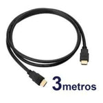 Cable HDMI 3 Metros Alta Definición - GRUPO CONTROL - HDMI3MT - CABLE DE VIDEO