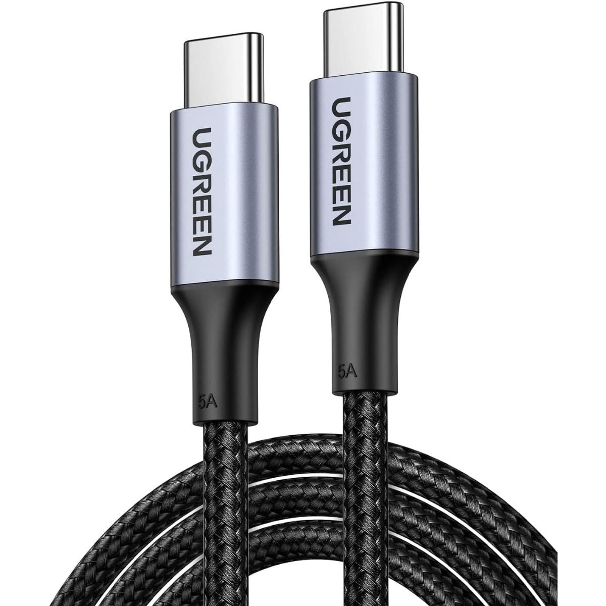 Cable UGREEN USB - C a USB - C 100W Carga Rápida 2m | US316 - GRUPO CONTROL - US316-70429 - CABLE DE CELULAR