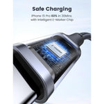 Cable UGREEN USB - C a USB - C 100W Carga Rápida 2m | US316 - GRUPO CONTROL - US316-70429 - CABLE DE CELULAR