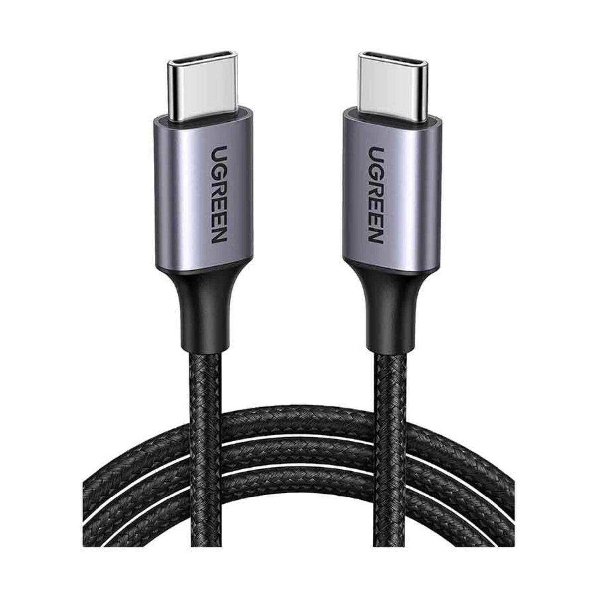 Cable UGREEN USB - C a USB - C 60W Carga Rápida 1m | US261 - GRUPO CONTROL - US261-50150 - CABLE DE CELULAR