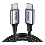 Cable UGREEN USB - C a USB - C 60W Nylon 2m Para Celular | US261 - GRUPO CONTROL - US261-50152 - CABLE DE CELULAR