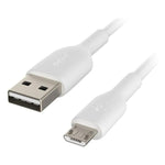 Cable USB a Micro USB Blanco - GRUPO CONTROL - CAB005BT1MWH - CABLE DE CELULAR