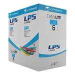 Cable UTP LPS Cat 6 Interior Aleación CCA 305m - GRUPO CONTROL - UTPCAT6_LPS - CABLE DE RED