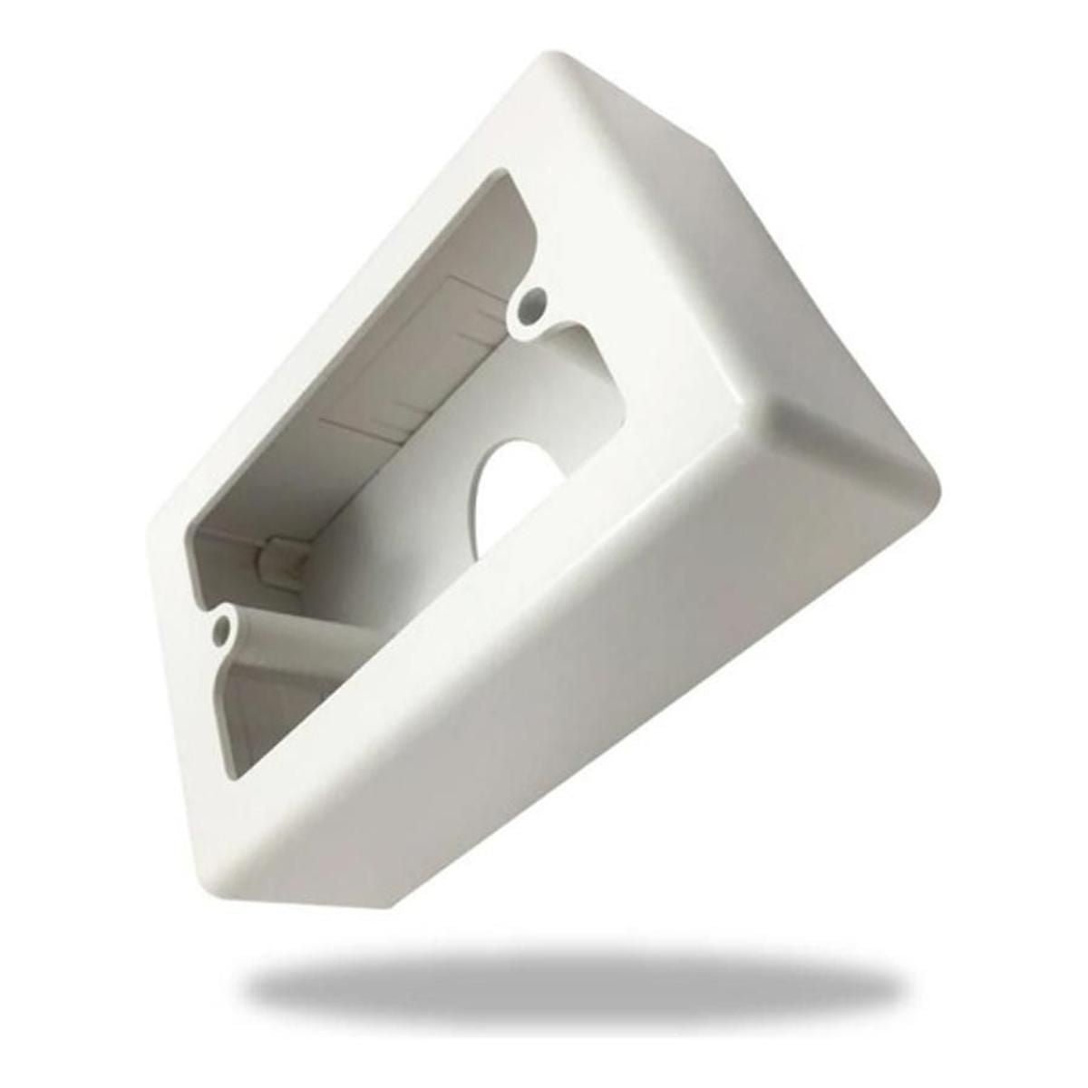 Caja de Paso 2x4 de Mecanismo 138x53x6 CM Blanca - GRUPO CONTROL - 456205 - CAJA DE PASO
