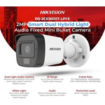 Camara Bala Hikvision 2MP 1080p DS - 2CE16D0T - LPFS Exterior IP67 - GRUPO CONTROL - DS-2CE16D0T-LPFS - CAMARA