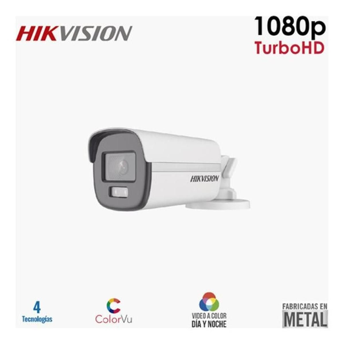 Cámara de Seguridad Bala Hikvision DS-2CE12DF0T-F 2 MP ColorVu 2,8 mm - GRUPO CONTROL - DS-2CE12DF0T-F(2.8mm) - CAMARA