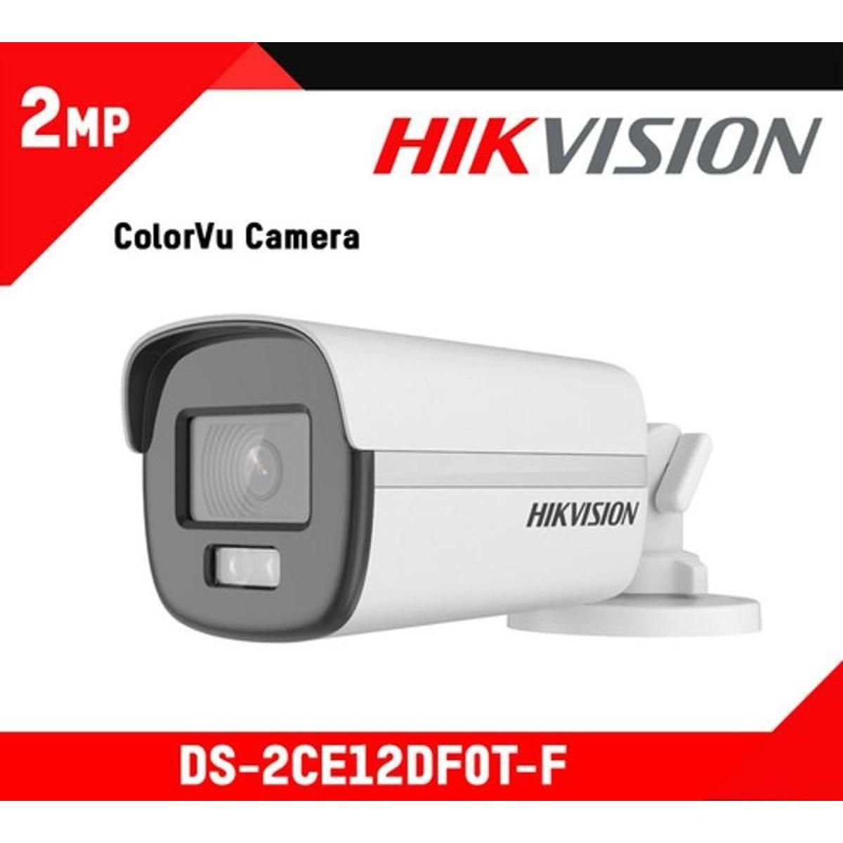 Cámara de Seguridad Bala Hikvision DS-2CE12DF0T-F 2 MP ColorVu 2,8 mm - GRUPO CONTROL - DS-2CE12DF0T-F(2.8mm) - CAMARA