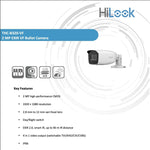Cámara De Seguridad Bala Hilook 2MP 1080p THC - B320 - VF - GRUPO CONTROL - THC-B320-VF - CAMARA