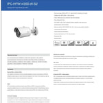 Cámara de Seguridad Dahua 4mp WiFi Exterior Bala - GRUPO CONTROL - DH-IPC-HFW1435SN-W-0360B - CAMARA