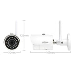 Cámara de Seguridad Dahua 4mp WiFi Exterior Bala - GRUPO CONTROL - DH-IPC-HFW1435SN-W-0360B - CAMARA