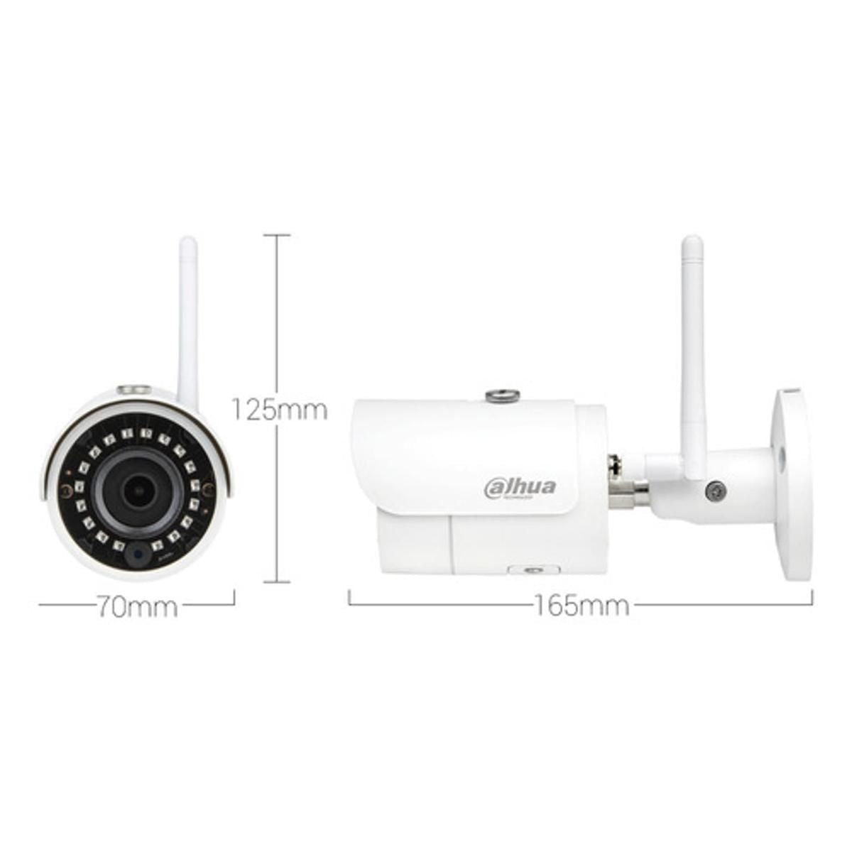 Cámara de Seguridad Dahua 4mp WiFi Exterior Bala - GRUPO CONTROL - DH-IPC-HFW1435SN-W-0360B - CAMARA