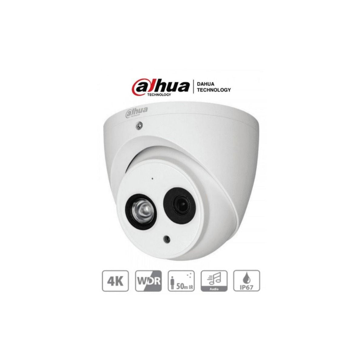 Cámara de Seguridad Dahua DH-HAC-HDW2221EMN-A-0360B 2,1 MP Torreta - GRUPO CONTROL - DH-HAC-HDW2221EMN-A-0360B - CAMARA