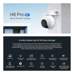 Cámara De Seguridad Ezviz CS-H8-R100-1J5WKFL 3mp PTZ 4mm - GRUPO CONTROL - CS-H8-R100-1J5WKFL(4mm) - CAMARA