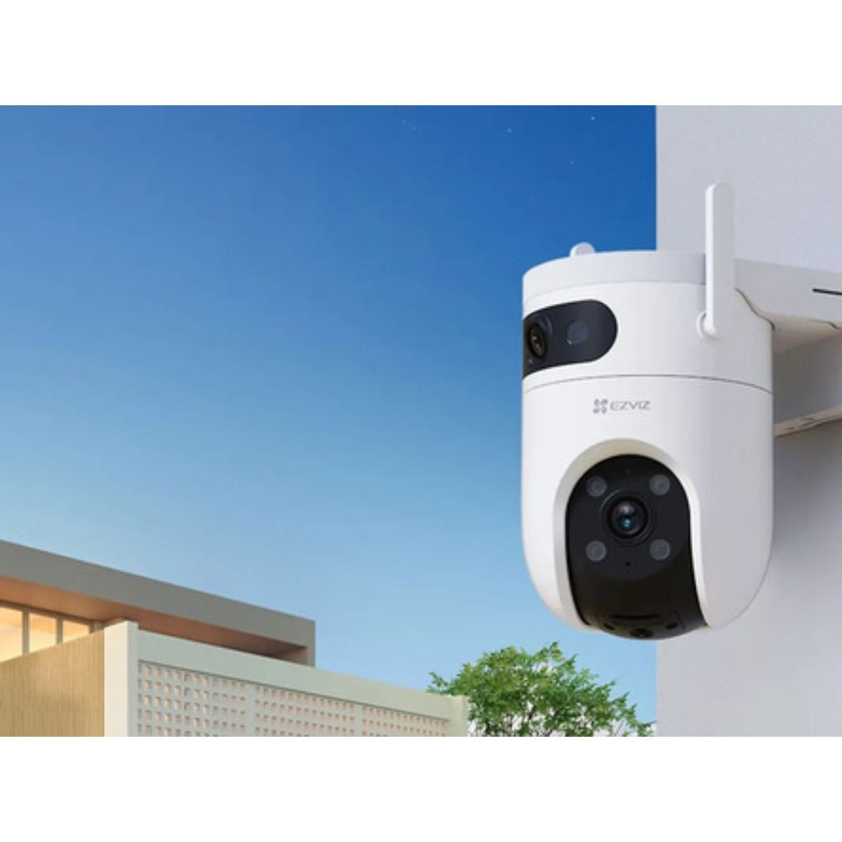 Cámara de Seguridad Ezviz CS-H9C-R100-8G55WKFL H9c 3K Doble Lente - GRUPO CONTROL - CS-H9c-R105-8H55WFL - CAMARA WIFI