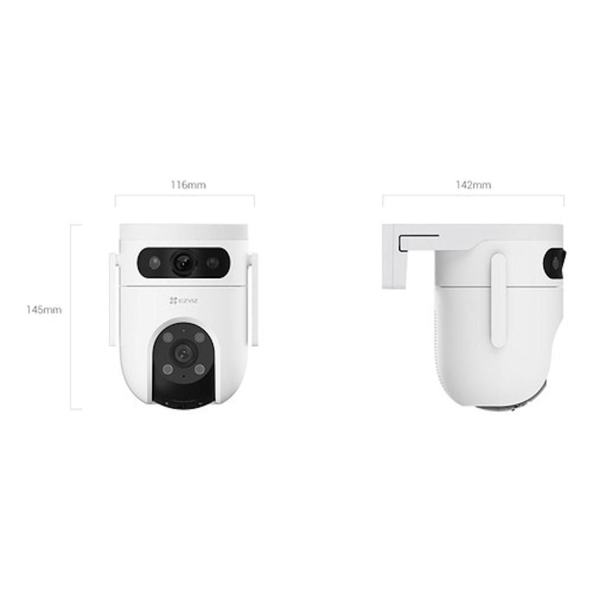 Cámara de Seguridad Ezviz CS-H9C-R100-8G55WKFL H9c 3K Doble Lente - GRUPO CONTROL - CS-H9c-R100-8G55WKFL - CAMARA