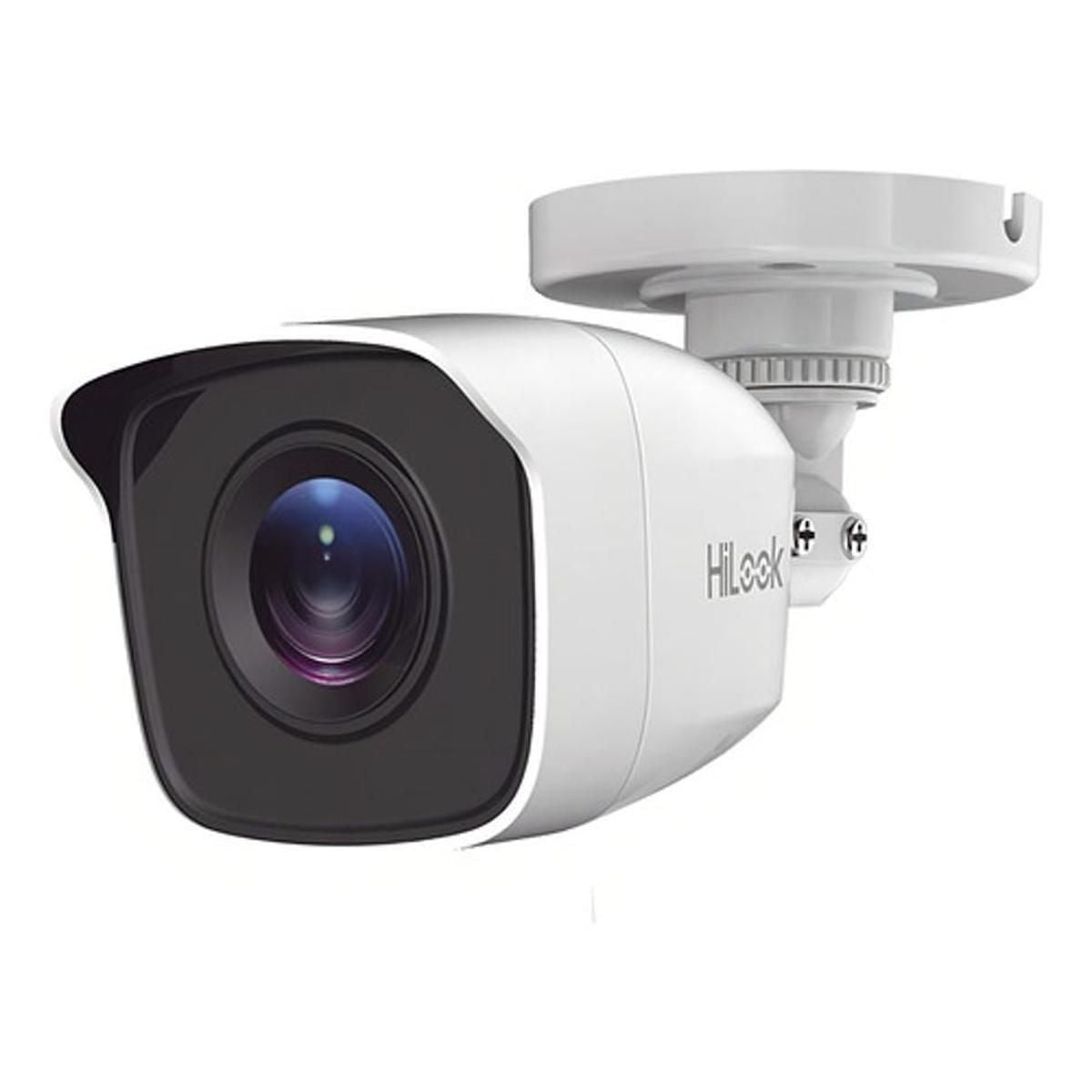 Cámara De Seguridad Hikvision Thc - b120 - mc 2.8 Mm Hilook Con Resolución 2mp Visión Nocturna Incluida Color Blanco - GRUPO CONTROL - THC-B120-MC - CAMARA