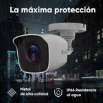 Cámara De Seguridad Hikvision Thc - b120 - mc 2.8 Mm Hilook Con Resolución 2mp Visión Nocturna Incluida Color Blanco - GRUPO CONTROL - THC-B120-MC - CAMARA