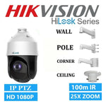 Cámara de Seguridad Hilook PTZ 1080P T4215I - GRUPO CONTROL - PTZ-T4215I-D - CAMARA