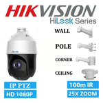 Cámara de Seguridad Hilook PTZ 2mp Exterior PTZ - T4225I - D - GRUPO CONTROL - PTZ-T4225I-D - CAMARA
