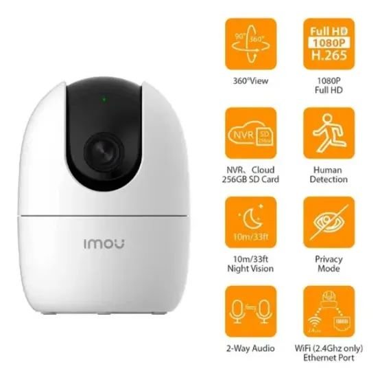 Cámara de Seguridad Imou WiFi 5MP - GRUPO CONTROL - IPC-K2EN-5R1W - Product