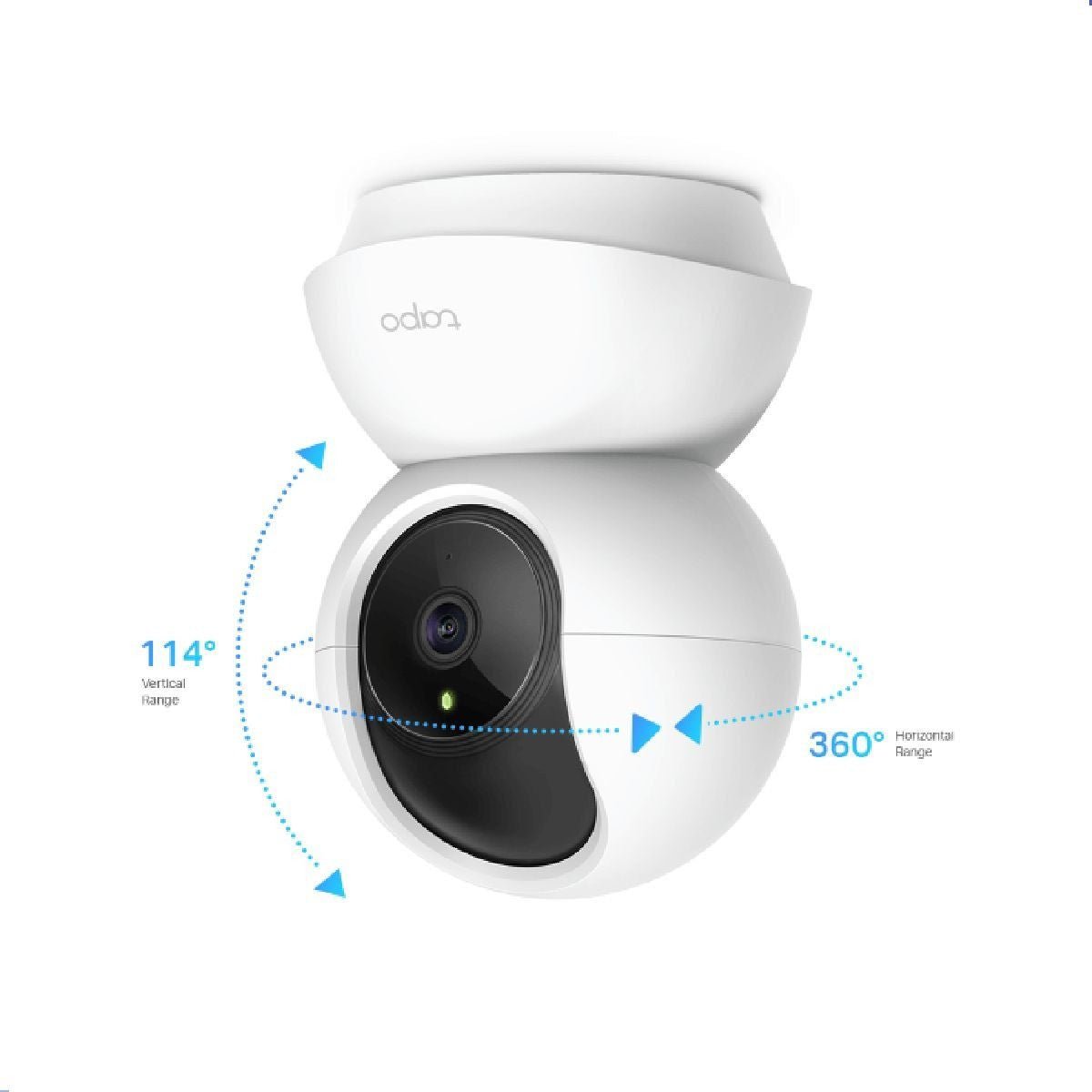 Cámara de Seguridad Tp Link WiFi Tapo TC70 Full HD Pan Tilt - GRUPO CONTROL - TC70 - CAMARA WIFI