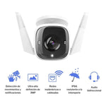 Cámara De Seguridad TPLINK Tapoc310 3mp F4mm Ip66 Wi - fi - GRUPO CONTROL - TAPOC310 - CAMARA
