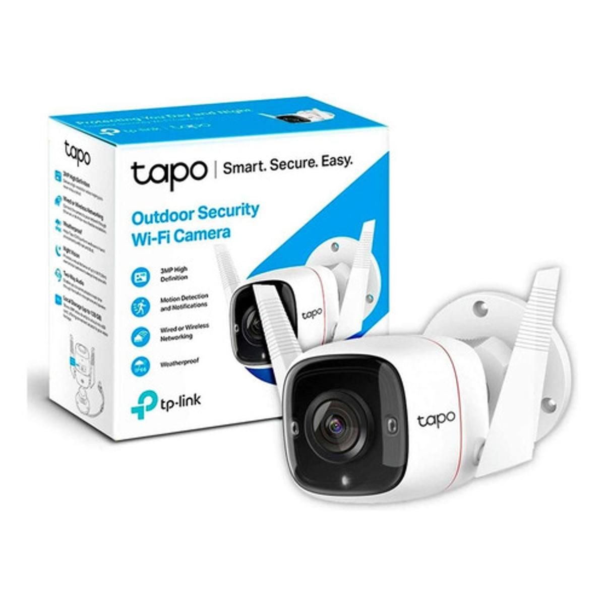 Cámara De Seguridad TPLINK Tapoc310 3mp F4mm Ip66 Wi - fi - GRUPO CONTROL - TAPOC310 - CAMARA
