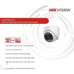 Cámara de Seguridad Turret Hikvision DS-2CE76D0T-LPFS 2 MP ColorVu - GRUPO CONTROL - DS-2CE76D0T-LPFS(2.8mm) - CAMARA