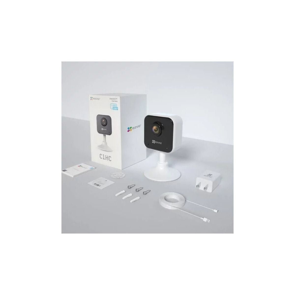 Cámara De Seguridad Wifi Ezviz H1C 2mp Magnética para Interiores - GRUPO CONTROL - CS-H1C-R101-1G2WR - CAMARA WIFI