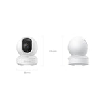 Cámara de seguridad WIFI EZVIZ TY1 2 MP 1080P F4mm Pan and Tilt - GRUPO CONTROL - CS-TY1-R105-1L2WF - CAMARA WIFI