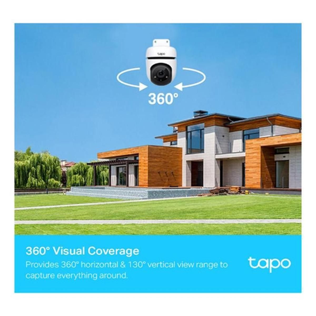 Cámara de seguridad Wifi Tp Link TAPOC500 2MP Exterior 1080p - GRUPO CONTROL - TAPOC500 - CAMARA