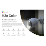 Cámara Ezviz Wifi Exterior 2MP 1080p Color IR DS - H3C - GRUPO CONTROL - CS-H3C-R100-1K2WFL - CAMARA WIFI