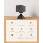 Cámara EZVIZ WiFi Recargable 2MP CS-CB2-R100-BK - GRUPO CONTROL - CS-CB2-R100-2D2WF-BK - CAMARA WIFI