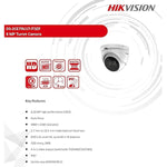 Cámara Hikvision 8MP Varifocal 2.8-12mm DS-2CE79U1T - GRUPO CONTROL - DS-2CE79U1T-IT3ZF -
