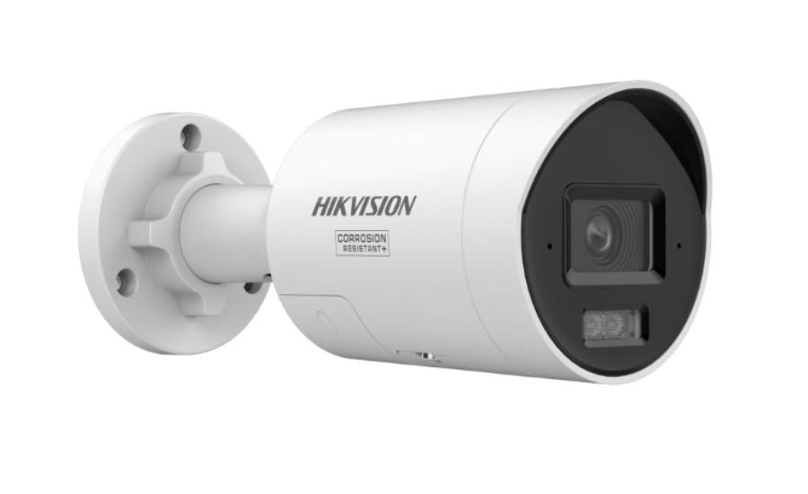Cámara Hikvision IP Bala 4MP Color Audio Sirena DS-2CD2047G3 - GRUPO CONTROL - DS-2CD2047G3-LI2UY/SL(2.8mm) -