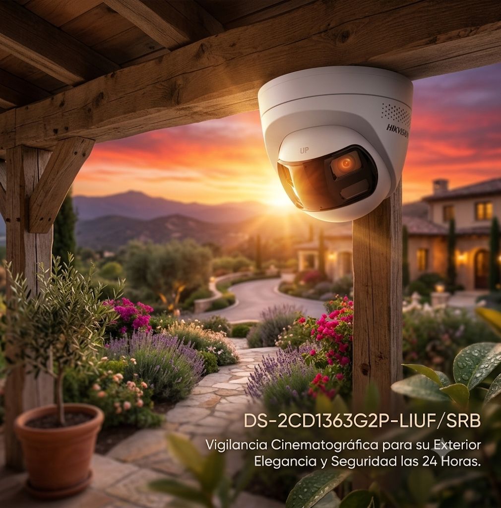 Cámara Hikvision IP Doble lente Panorámica 6MP DS-2CD1363G2P-LIUF/SRB - GRUPO CONTROL - DS-2CD1363G2P-LIUF/SRB - Product