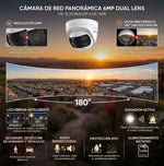 Cámara Hikvision IP Doble lente Panorámica 6MP DS-2CD1363G2P-LIUF/SRB - GRUPO CONTROL - DS-2CD1363G2P-LIUF/SRB - Product