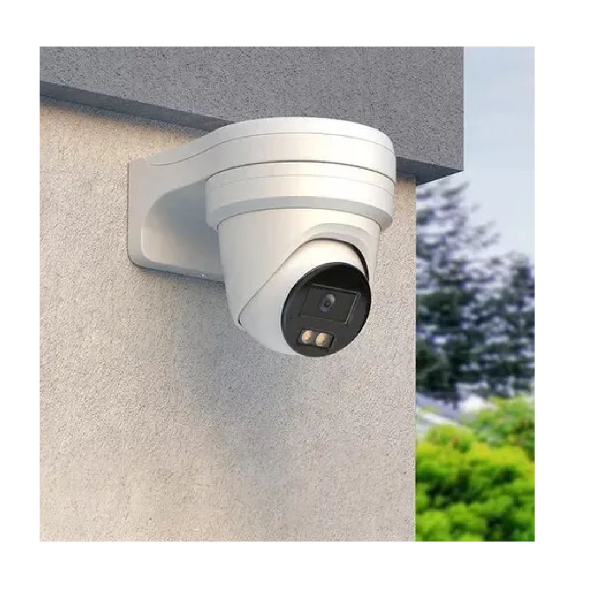 Cámara Hikvision IP Domo 4MP Color Audio DS - 2CD2347G3 - GRUPO CONTROL - DS-2CD2347G3-LI2UY - CAMARA