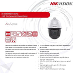 Camara Hikvision IP PTZ ACUSENSE 4MP 25X 150m DARKFIHGHTER - GRUPO CONTROL - DS-2DE5425IW-AE(T5) - 