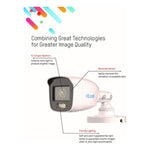 Cámara HiLook Bala 2MP 2.8mm IR Exterior THC - B129 - P - GRUPO CONTROL - THC-B129-P - CAMARA