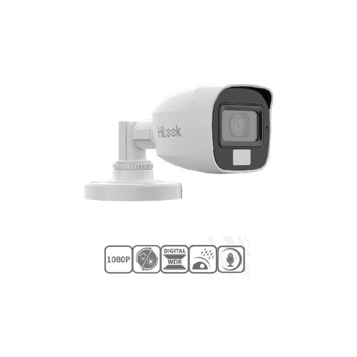 Camara Mini Bala HILOOK 2MP Smart Light THC-B127-LPS(2.8mm) - GRUPO CONTROL - THC-B127-LPS(2.8mm) - CAMARA
