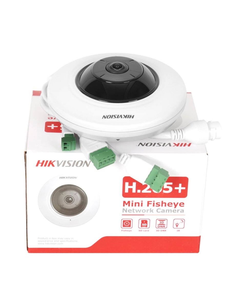 Cámara Ojo de Pez Hikvision DS - 2CD2955G0 - ISU 5 MP 1.05 mm - GRUPO CONTROL - DS-2CD2955G0-ISU(1.05MM) - CAMARA
