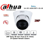 Camara Turret Dahua IP 2MP IR 40M IP67 F2.8mm DH - IPC - HDW1230T1 - ZS - S5 - GRUPO CONTROL - DH-IPC-HDW1230T1-ZS-S5 - CAMARA