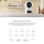 Cámara WiFi Ezviz H7C Dual 4MP 2K+ de Seguridad Interior Doble Lente 360°–CS - H7C - R100 - 8G44WF - GRUPO CONTROL - CS-H7C-R100-8G44WF - CAMARA WIFI
