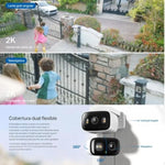 Camara Wifi Tp-link Tapo C246d 2k 3mp Exterior Donle Lente - GRUPO CONTROL - TAPOC246D - CAMARA WIFI