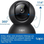 Cámara WiFi TPLINK TAPOC211 2K 3MP Robótica Interior - GRUPO CONTROL - TAPOC211 - CAMARA WIFI